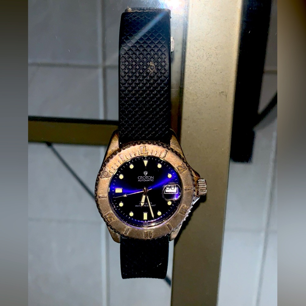 Silver Black Watch